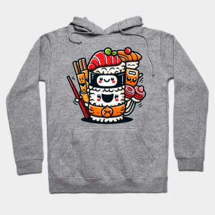 Kawaii Sushi Party Hoodie